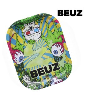 BEUZ - Plateau de roulage Skeleton métal 18x14cm