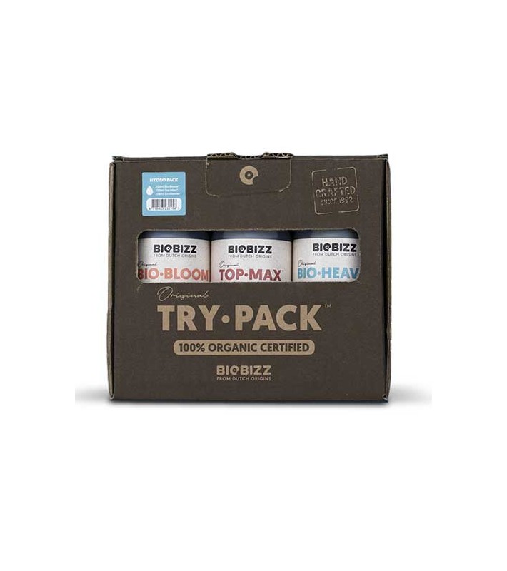 Try Pack Hydro - Pack engrais organique hydroponie - BIOBIZZ