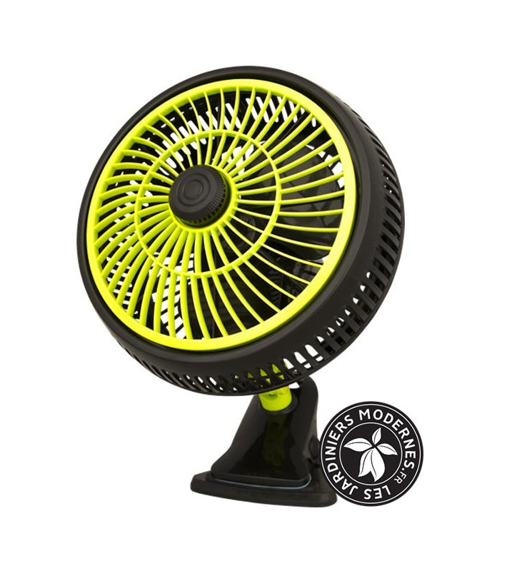 Ventilateur Oscillant a pince 2 vitesses 20W Garden HIGHPRO