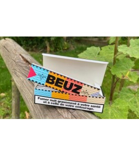 BEUZ - Boite de 10 carnets de feuilles SLIM blanches