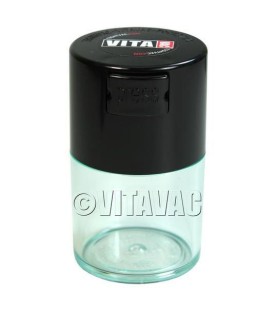 Boite VITAVAC Couvercle Noir / Corps Transparent 0.06L 20g