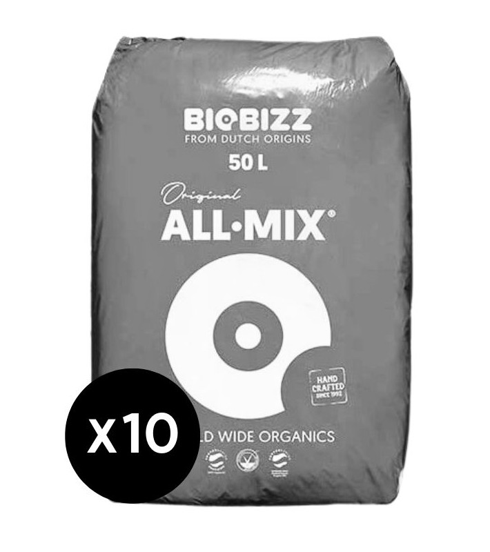 10 SACS DE TERREAUX ALL MIX 50 L BIOBIZZ