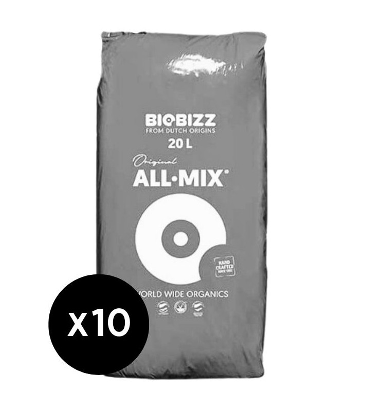 10 SACS DE TERREAUX ALL MIX 20 L BIOBIZZ